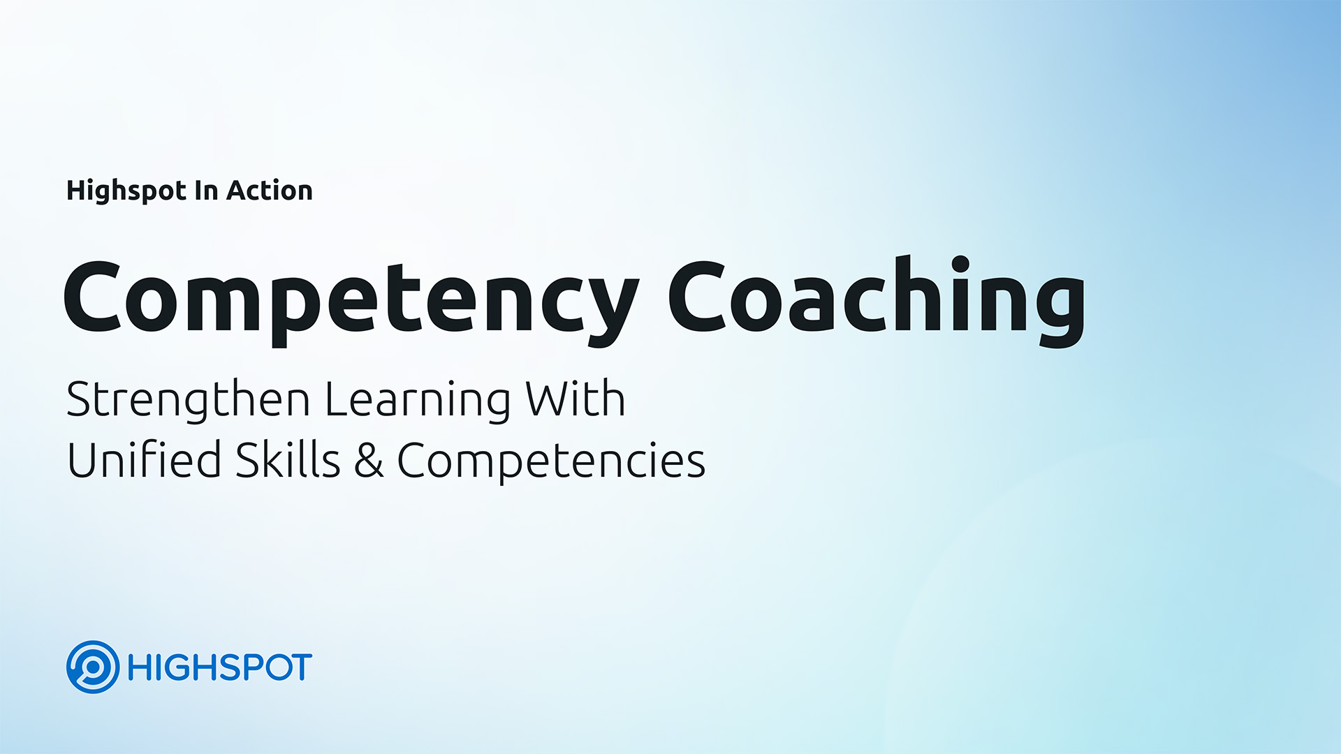 Highspot in Action: Competency Coaching